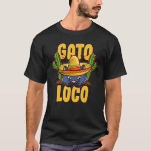 Mexikanska Fiesta - Gato Loco T Shirt