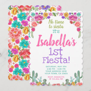 Mexikanska fiesta inbjudningar