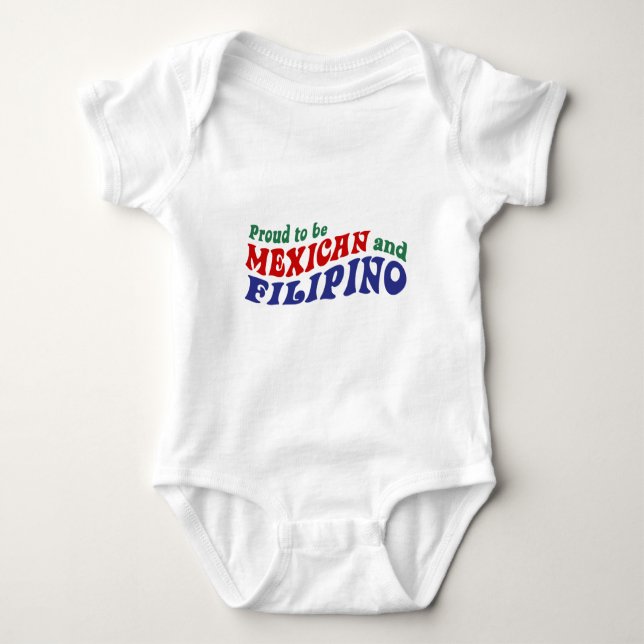 Mexikanska filippino t-shirt (Framsida)