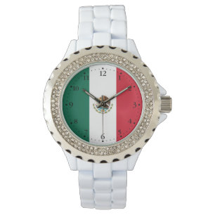 Mexikanska Flagga Armbandsur
