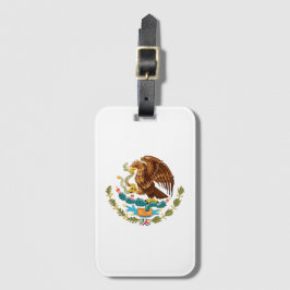 Mexikanska Flagga Eagle Bagagebricka