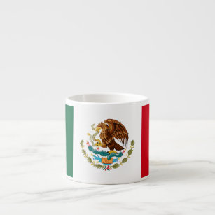 Mexikanska Flagga Espressomugg