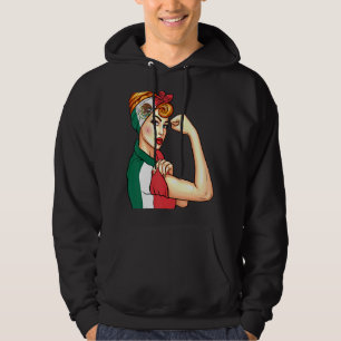Mexikanska Flagga för obrytbart kulturarv i Mexiko Hoodie