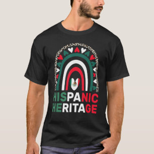 Mexikanska Flagga Hispanic Heritage Month Mexiko T Shirt