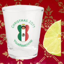 Mexikanska Flagga Julantangeln Personalize