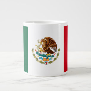 Mexikanska Flagga Jumbo Mugg