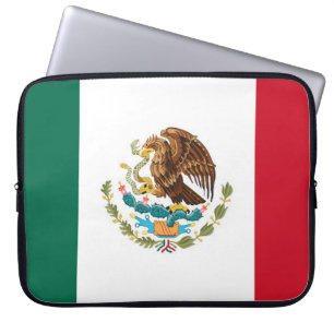 Mexikanska Flagga Laptop Fodral