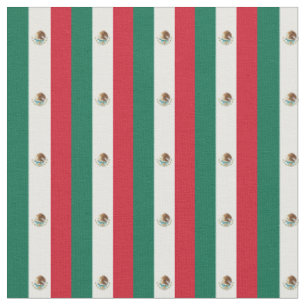 Mexikanska Flagga & Mexico Trendig Fabric /mode Tyg