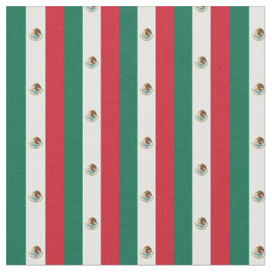 Mexikanska Flagga & Mexico Trendig Fabric /mode Tyg