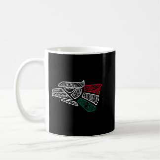 Mexikanska Flagga mexikanska Eagle Aztec Stil Hech Kaffemugg