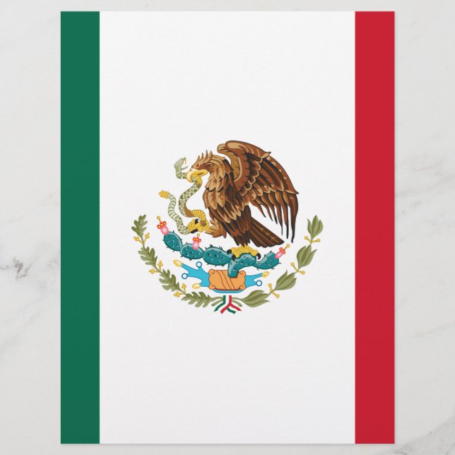 Mexikanska Flagga - Mexikanska Flagga (Framsida)