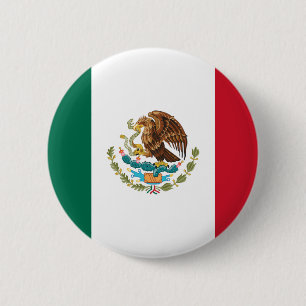 Mexikanska Flagga - Mexikanska Flagga Knapp