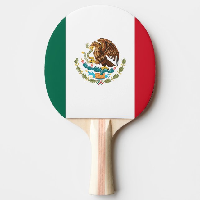 Mexikanska Flagga - Mexikanska Flagga Pingisracket (Framsidan)