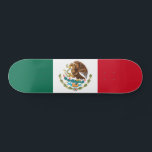 Mexikanska Flagga Mini Skateboard Bräda 18,5 Cm<br><div class="desc">Mexikos flagga.</div>