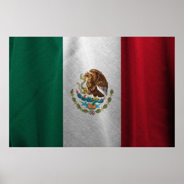 Mexikanska Flagga Poster (Framsidan)