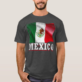 Mexikanska Flagga T Shirt