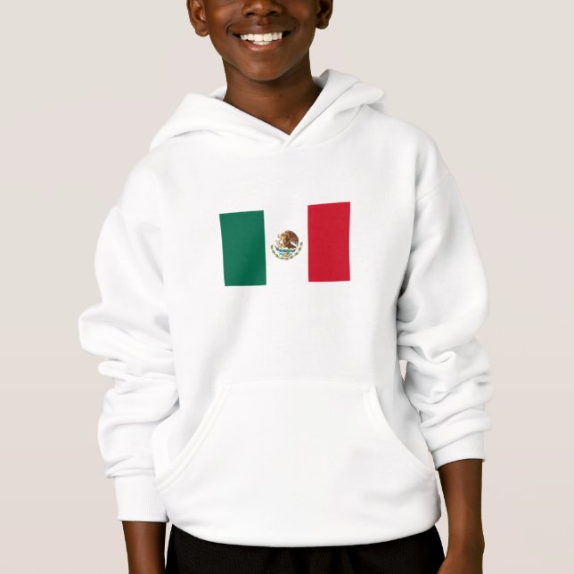 Mexikanska Flagga T Shirt (Framsida)