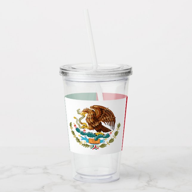 Mexikanska Flagga Take Away Mugg (Vänster)