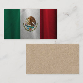 Mexikanska Flagga Visitkort
