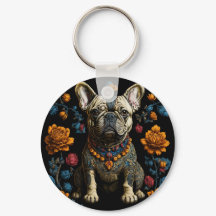 Mexikanska folkArt Fransk Bulldog