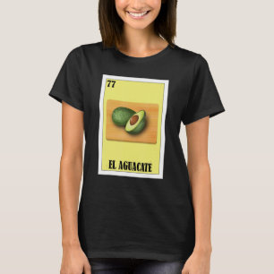 Mexikanska för Avocado El Aguacate T Shirt