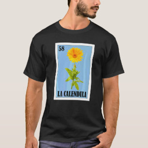 Mexikanska för blomsterhandlare La Calendula T Shirt