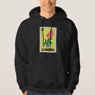 Mexikanska för blomsterhandlare  La Orquidea Hoodie