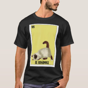 Mexikanska för Cat Owners El Ragdoll T Shirt