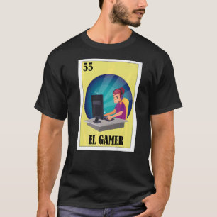 Mexikanska för Gamers El Gamer T Shirt