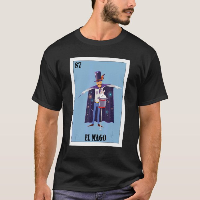 Mexikanska för Magicians El Mago 1 T Shirt (Framsida)