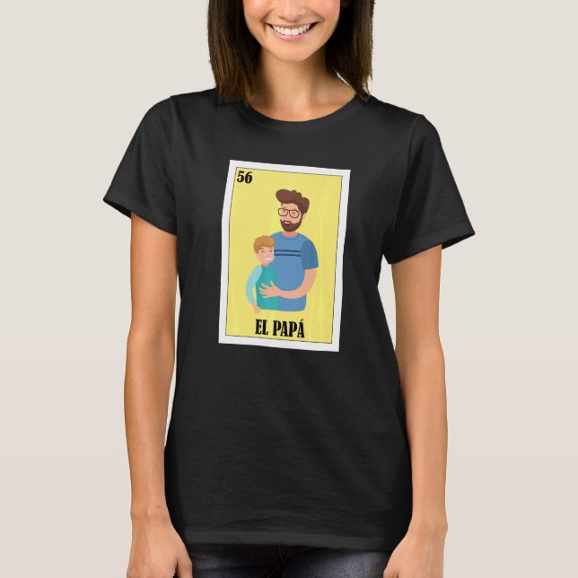 Mexikanska för Pappa El Pappa 2 T Shirt (Framsida)