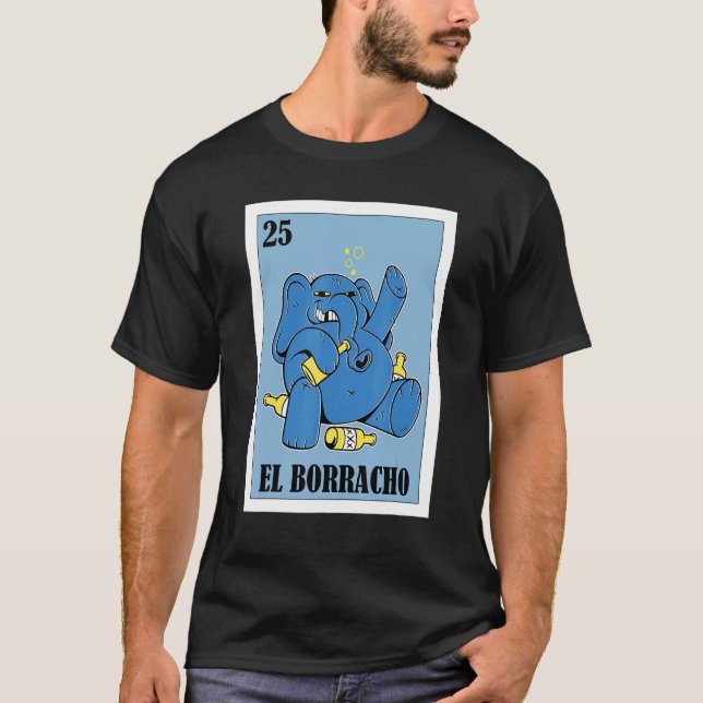 Mexikanska för Party El Elefante T Shirt (Framsida)