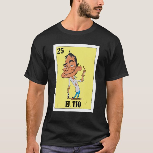 Mexikanska for Uncles El Tio T Shirt (Framsida)