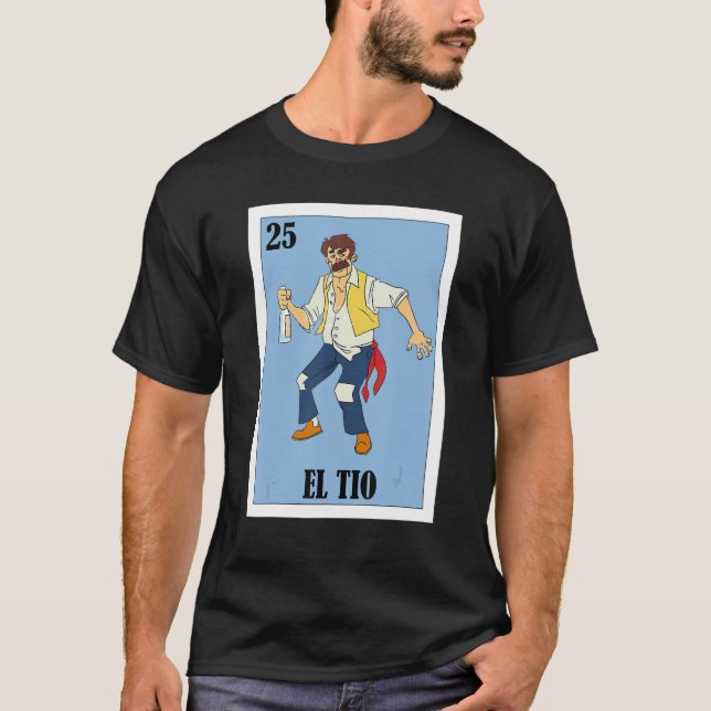 Mexikanska for Uncles El Tio T Shirt (Framsida)
