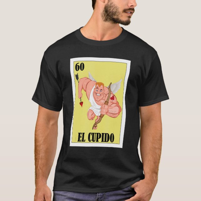 Mexikanska för Valentines day Cupido 2 T Shirt (Framsida)