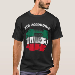 Mexikanska fotbollen Luft Accordion Mexico Soccbal T Shirt