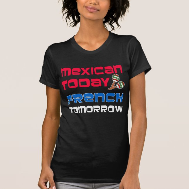 Mexikanska Fransken i morgon Tee Shirt (Framsida)