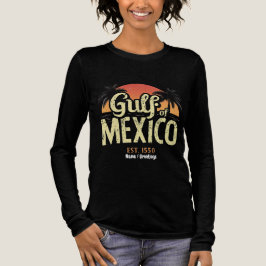 Mexikanska golfen est. 1550 Retro Beach Vibe Vint T Shirt