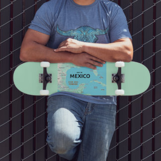 Mexikanska golfen mini skateboard bräda 18,5 cm