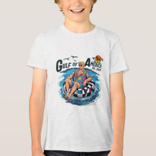 Mexikanska Golfen Oss Amerika Est 2025 Rolig Trump T Shirt