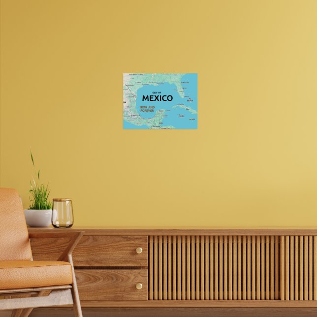 Mexikanska golfen poster (Vardagsrum 2)