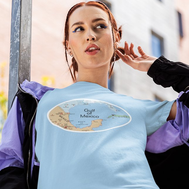 Mexikanska golfen redigerbar t shirt (Skapare uppladdad)