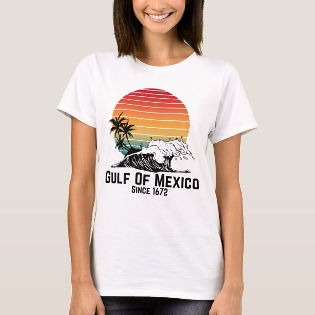Mexikanska golfen t shirt (Framsida)