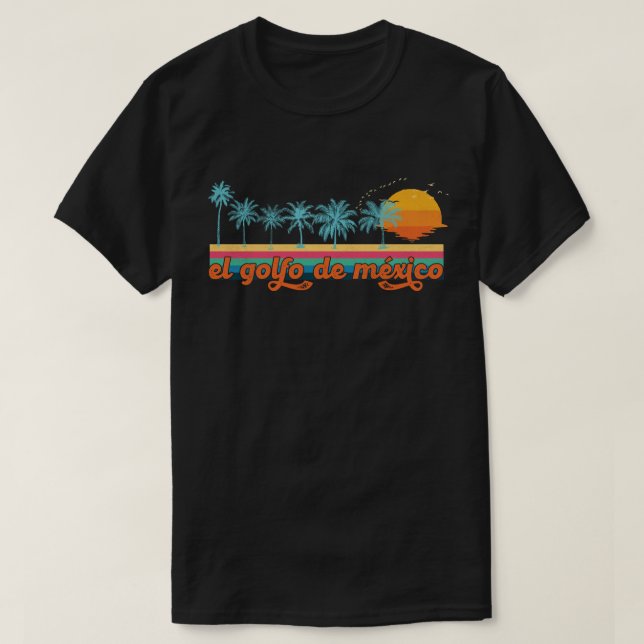 Mexikanska golfen t shirt (Design framsida)