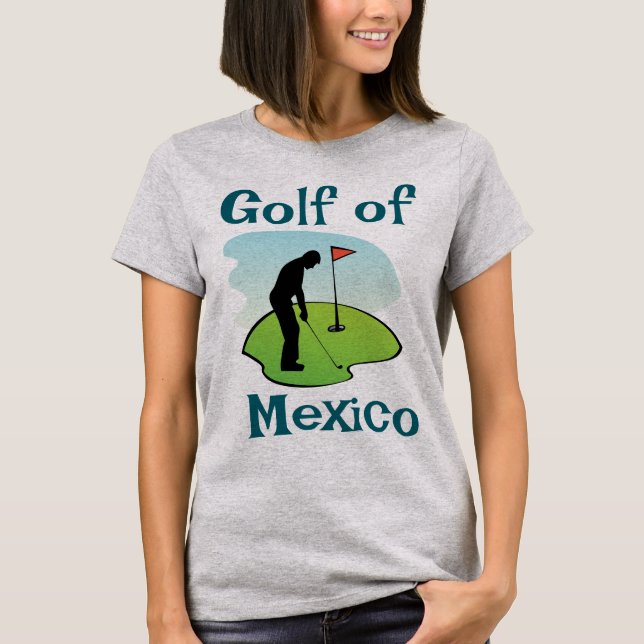 Mexikanska Golfen T-Shirt (Framsida)