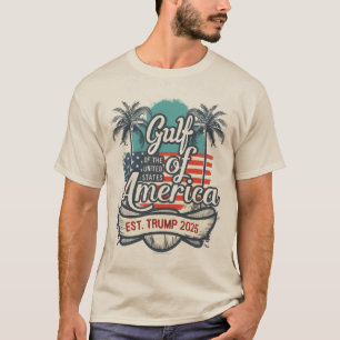 Mexikanska golfen USA Amerika Trump 2025 Amerikans T Shirt