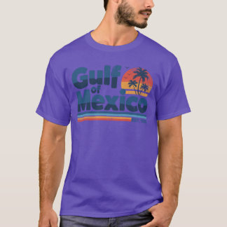 Mexikanska golfen Vintage slitna pojke T Shirt