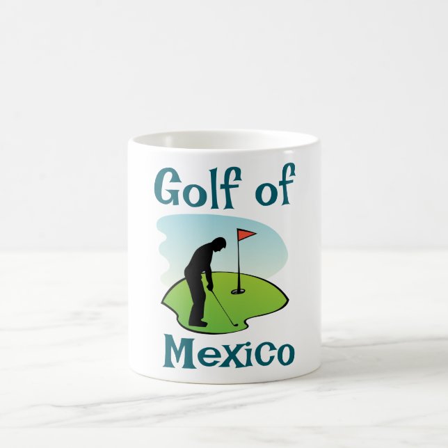 Mexikanska Golfens Kaffe Mugg (Center)