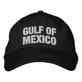 Mexikanska golfhatt broderad keps