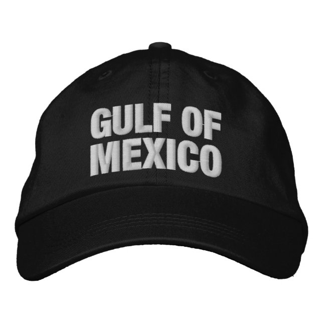 Mexikanska golfhatt broderad keps (Framsida)